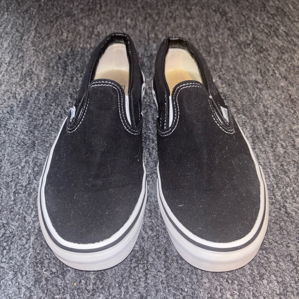 Vans Black Slip-On Sneakers